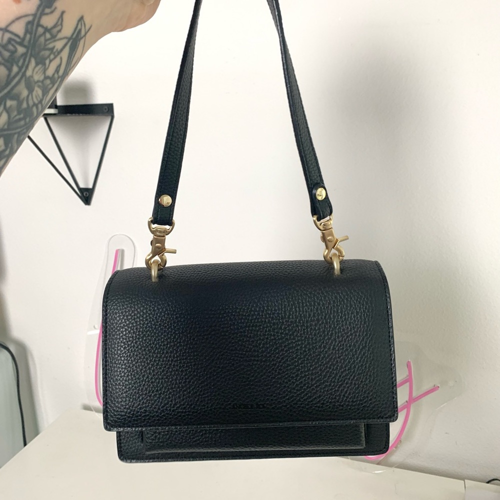 Angela Roi Eloise Satchel in Black